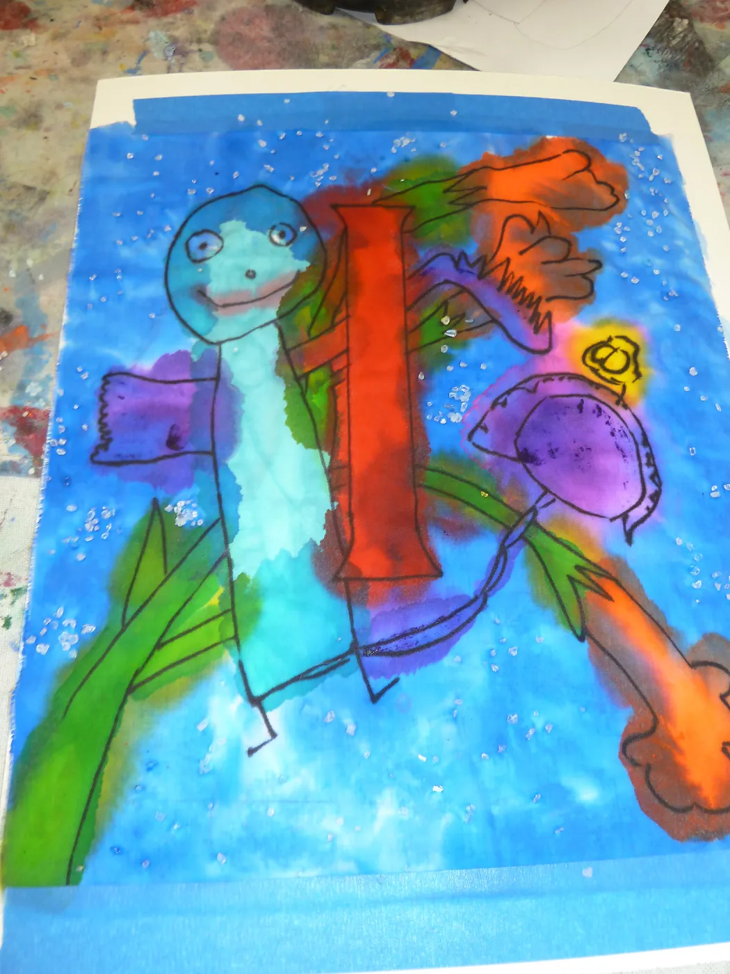 Children’s Native Plant Alphabet Mural Workshop with Art Teacher Laura Denny