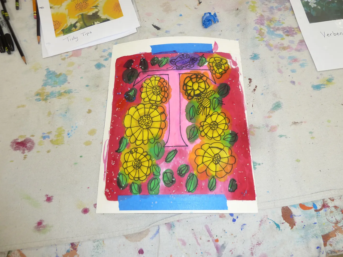 Children’s Native Plant Alphabet Mural Workshop with Art Teacher Laura Denny