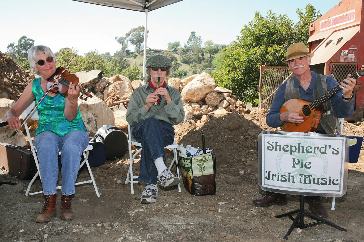 SBBG Golden Shovel Event, John C. Pritzlaff Conservation Center, Shepherd's Pie Irish Musicians