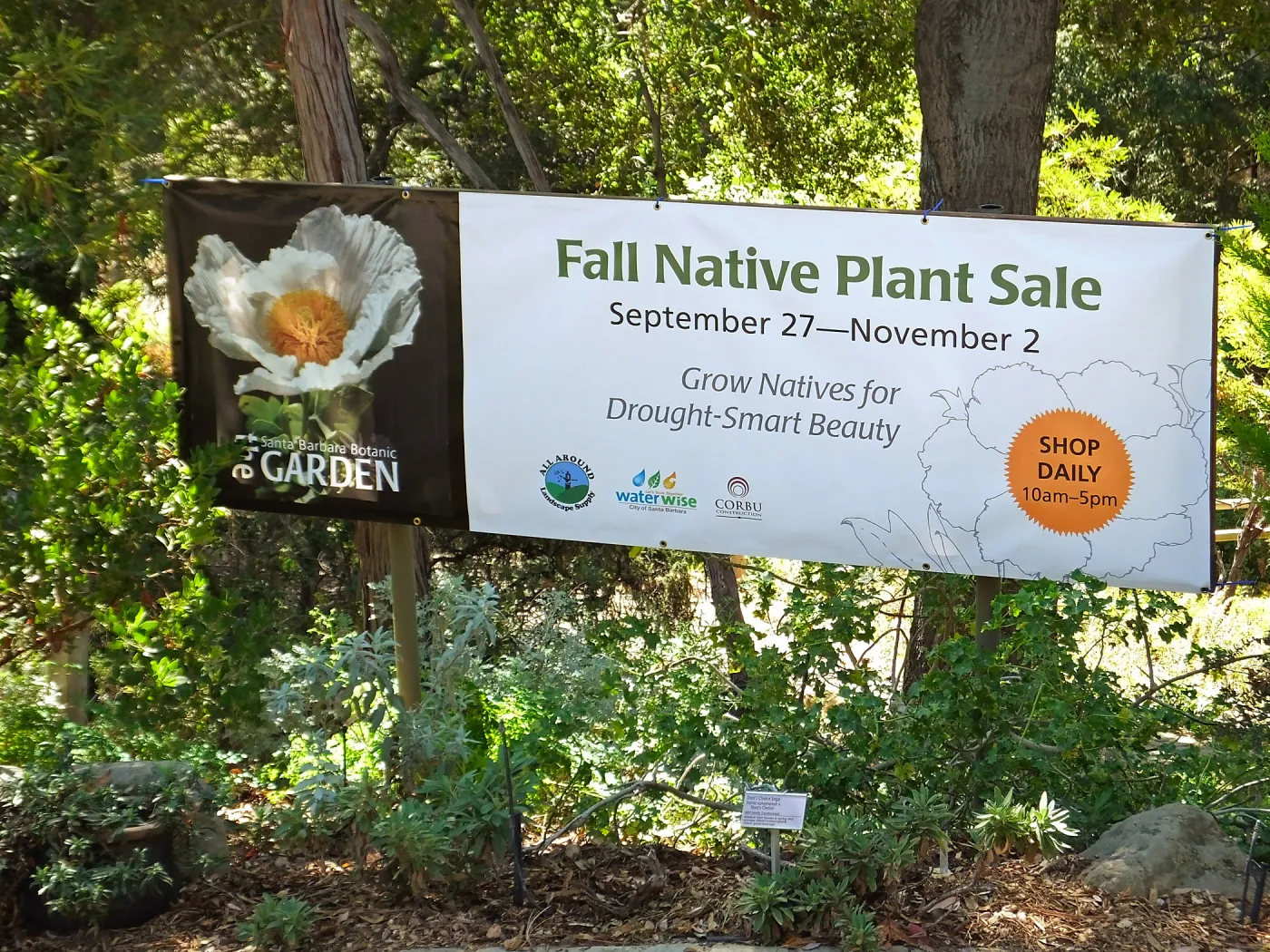 Fall Plant Sale 2014 Banner