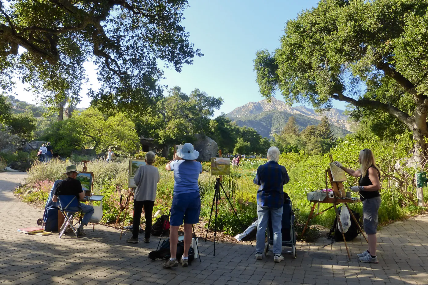 Artists in the Garden