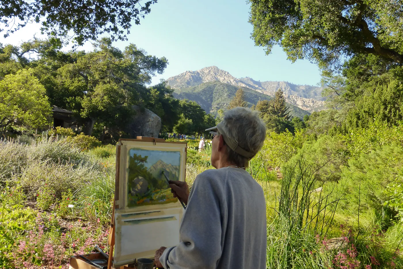 Artist in the Garden