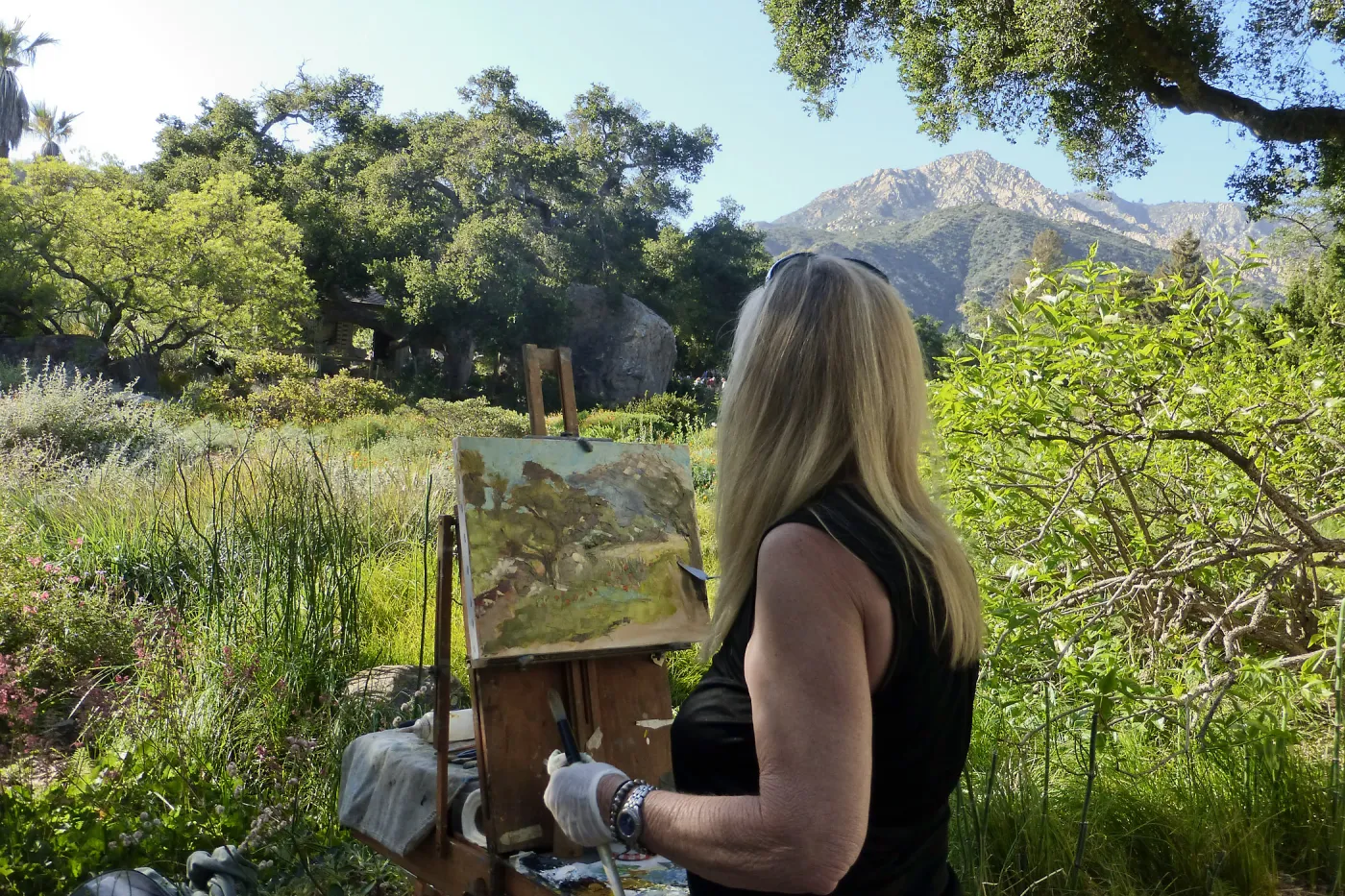 Artist in the Garden