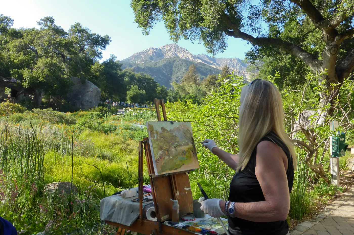 Artist in the Garden