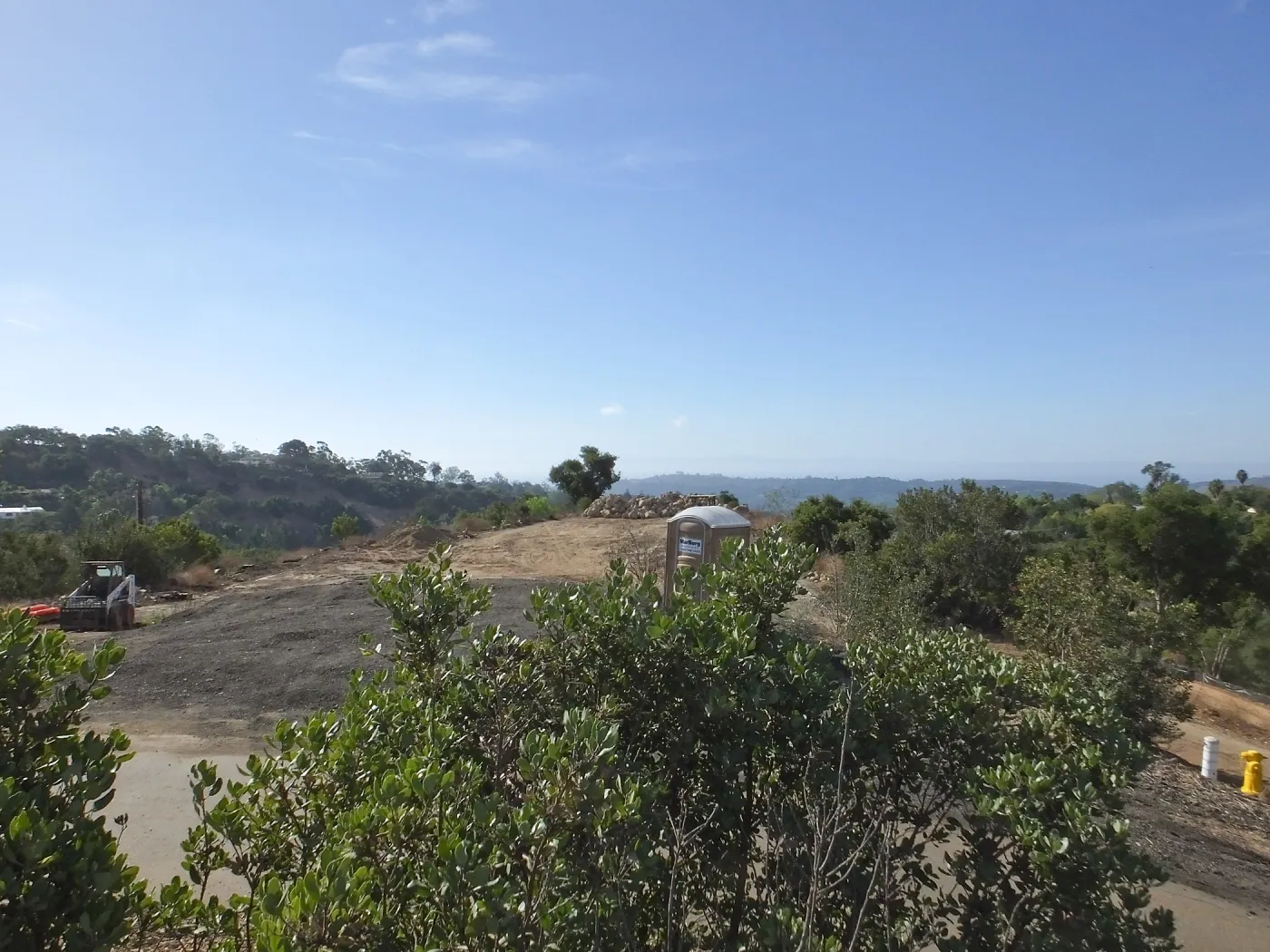 Pritzlaff Conservation Center Site at start of construction