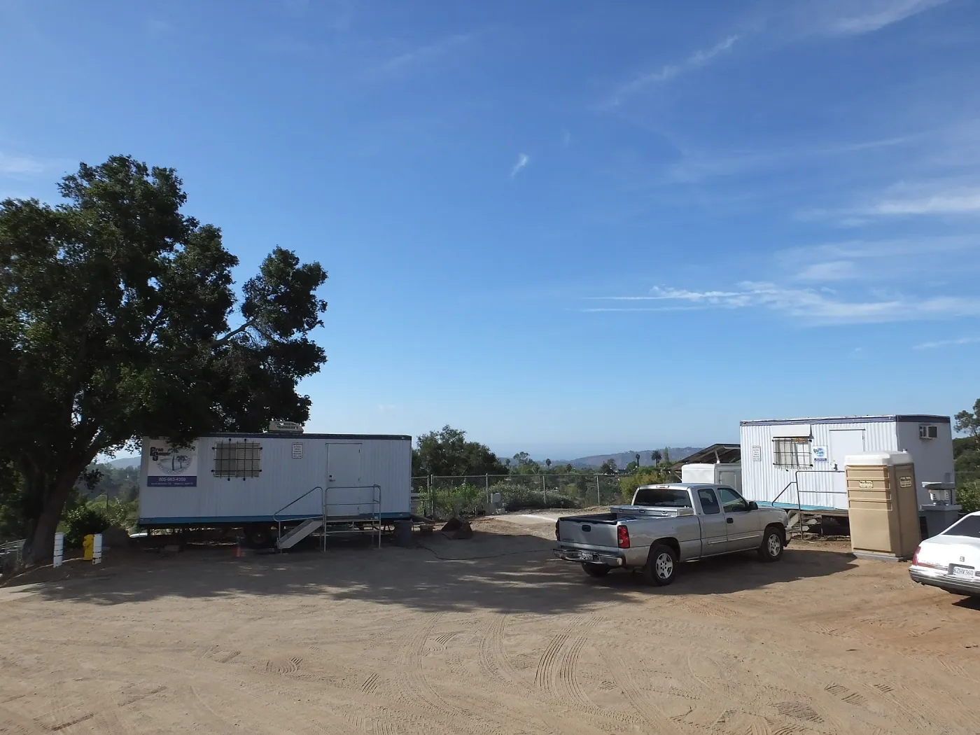 Pritzlaff Conservation Center Construction Trailers