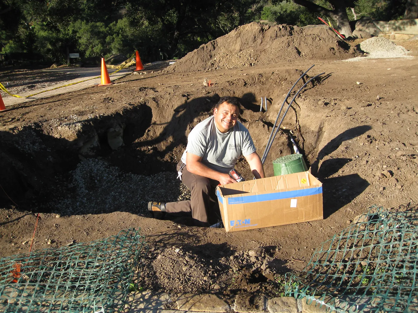 2012 Meadow Oaks Planting, Jim Lechuga