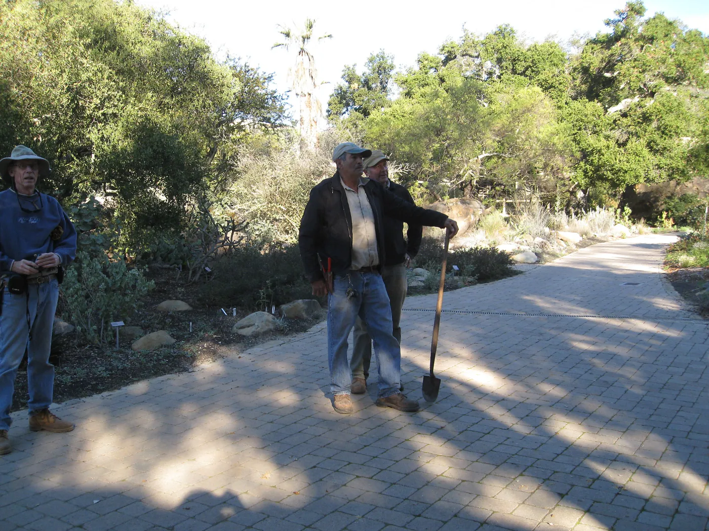 2012 Meadow Oaks Planting, Jay Kendall, Manuel Gonzalez, Dave Kershaw