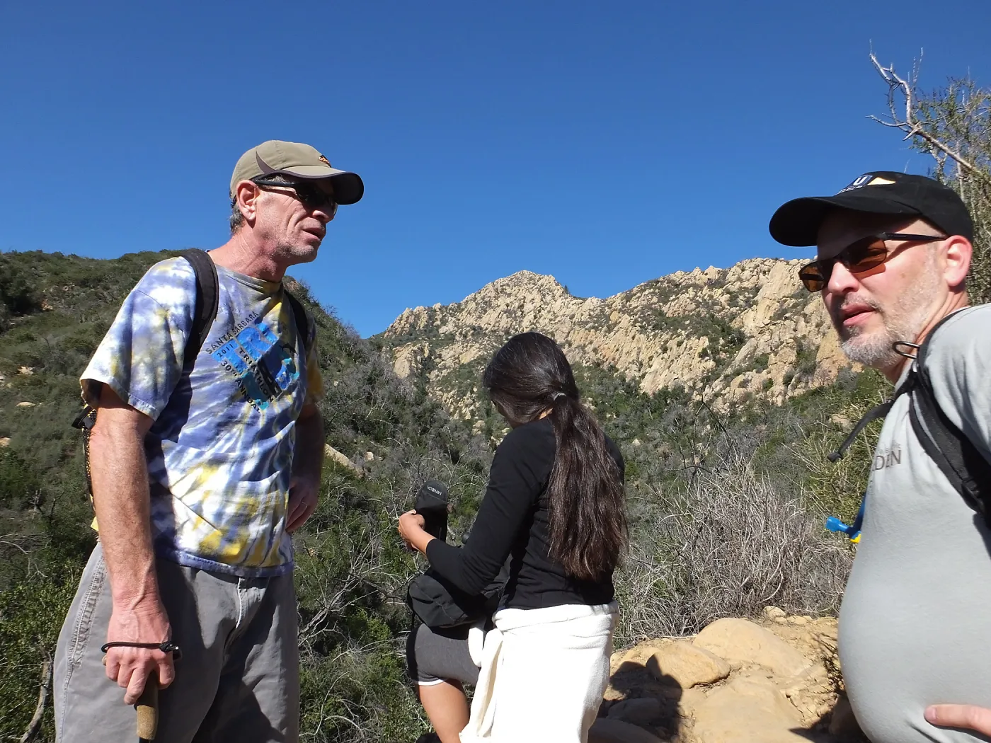 New Years Day Arlington Peak Hike, at Trailhead