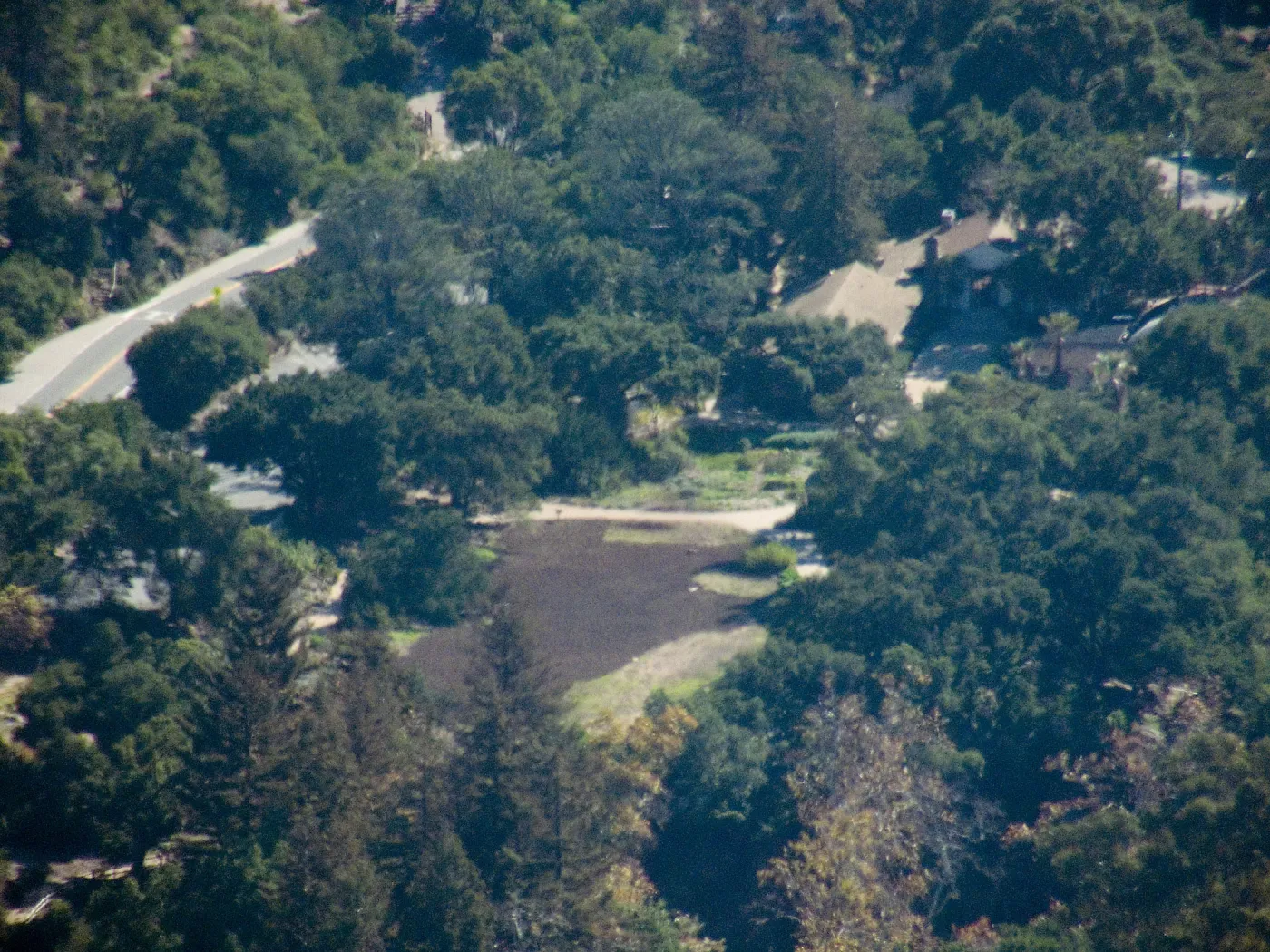 Meadow and Courtyard Area View from Arlington Peak