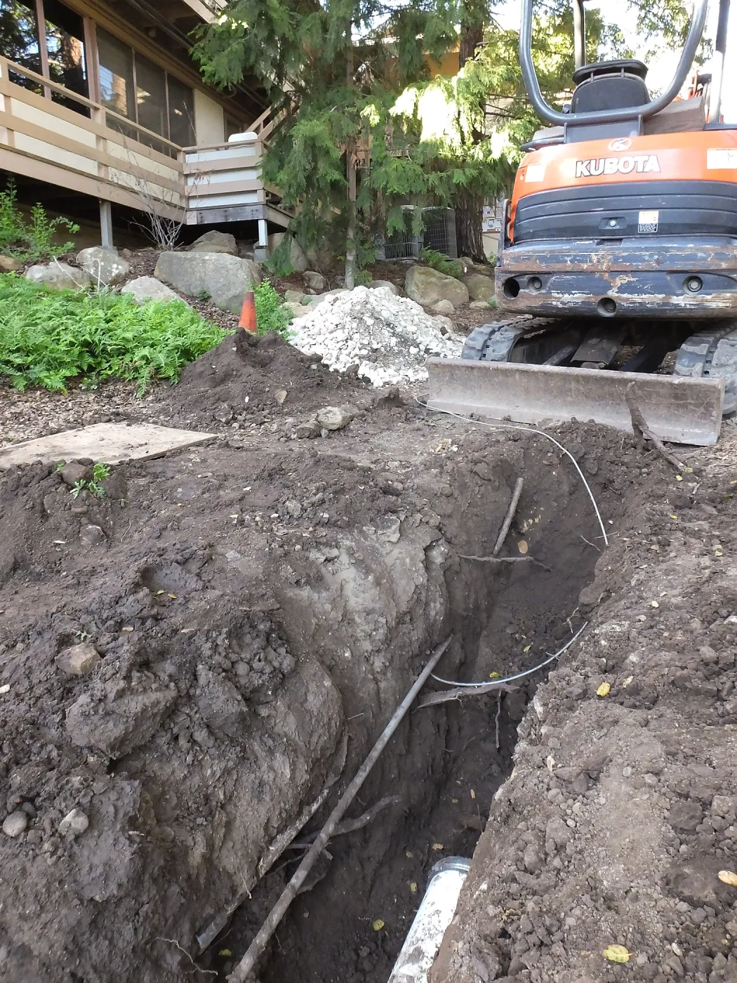 Arroyo Sewer Line Construction