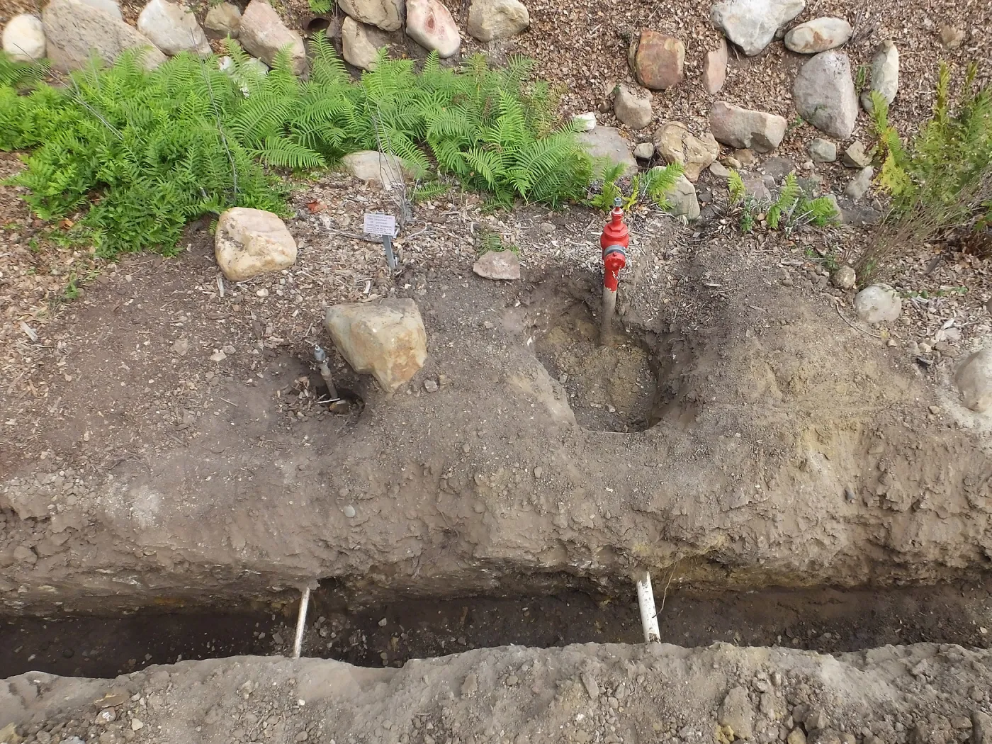 Arroyo Sewer Line Construction