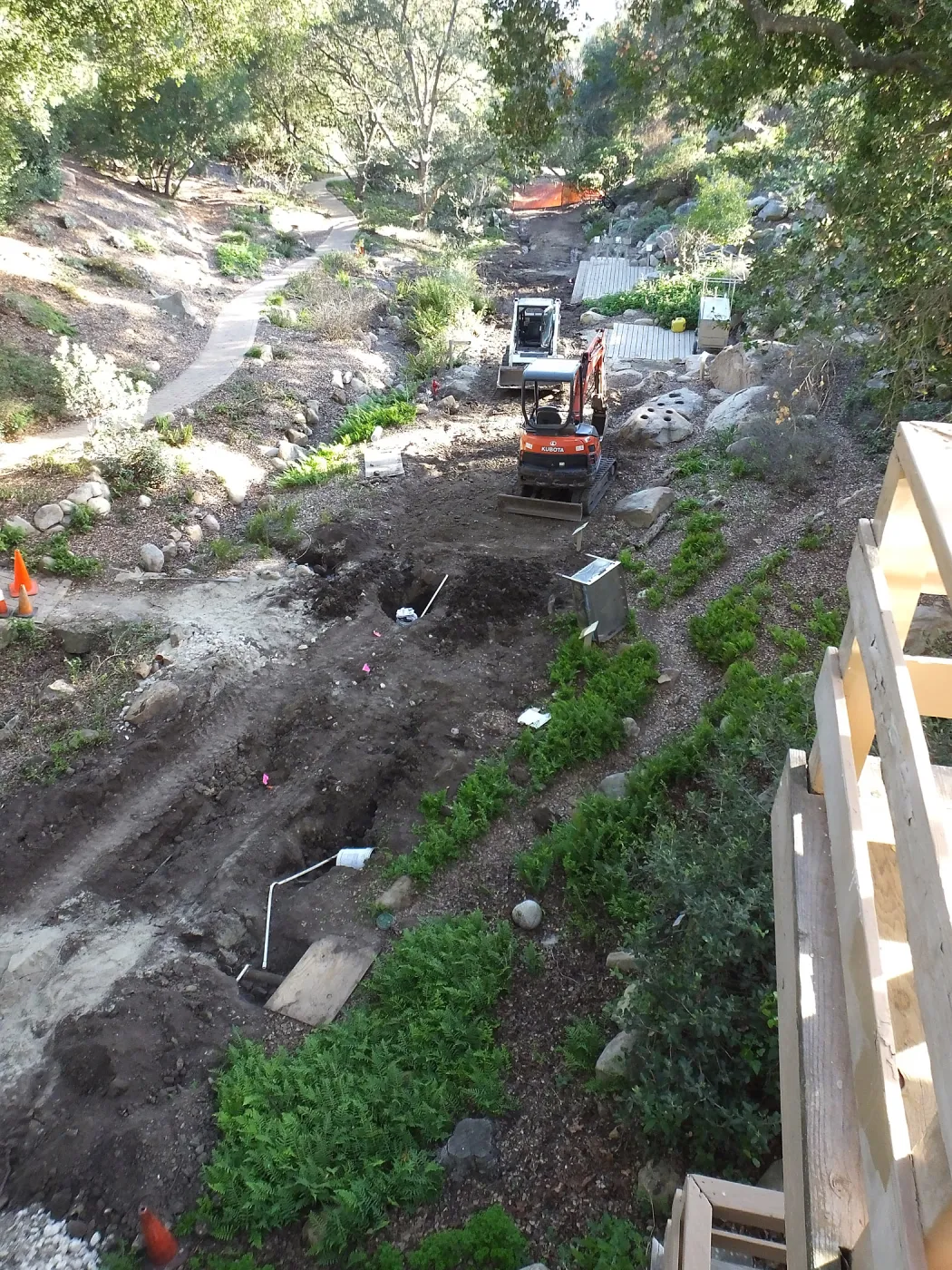 Arroyo Sewer Line Construction