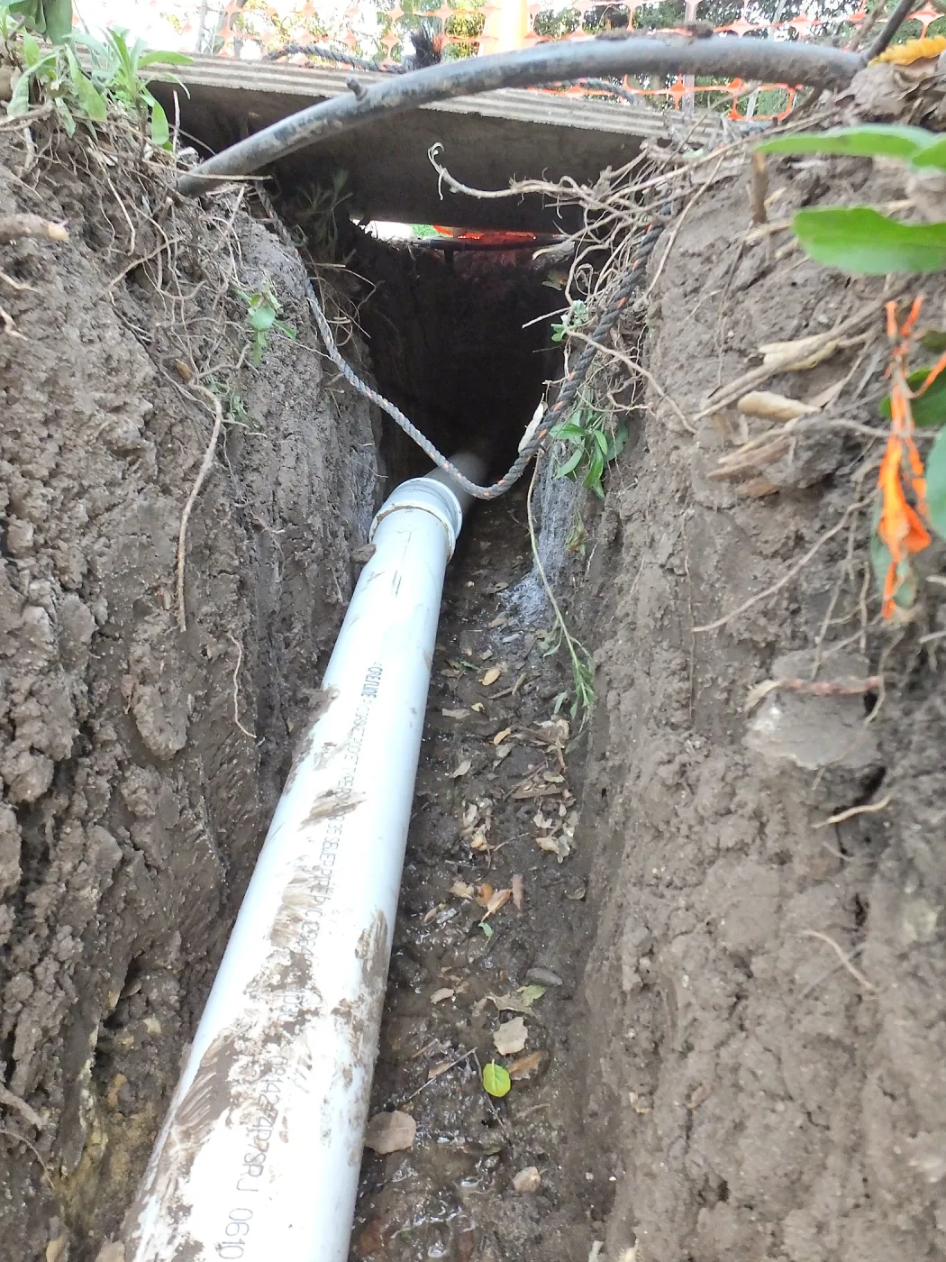 Arroyo Sewer Line Construction