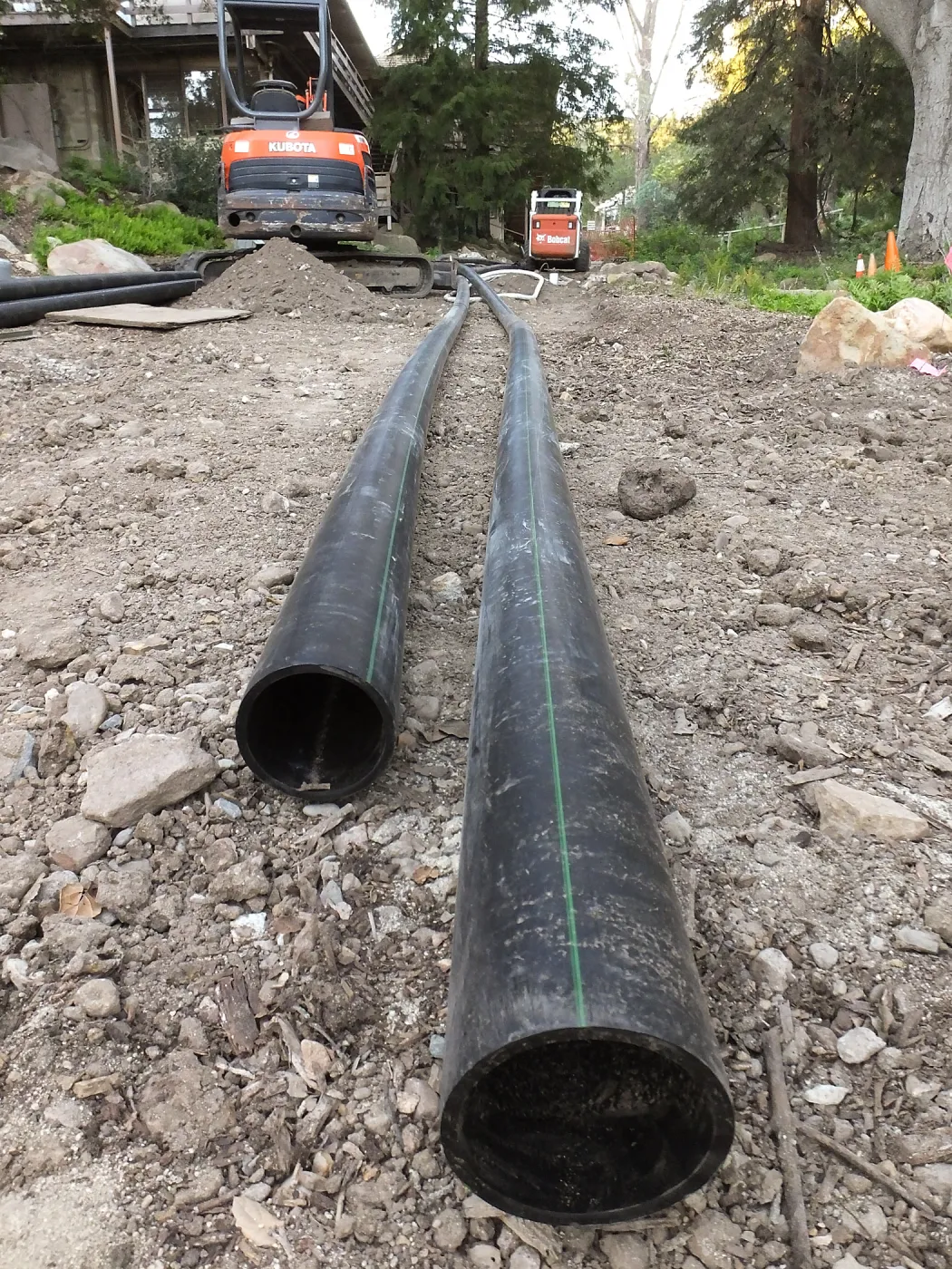 Arroyo Sewer Line Construction