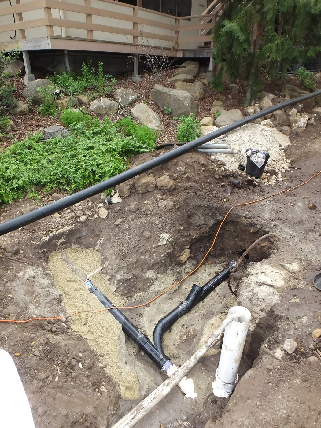 Arroyo Sewer Line Construction