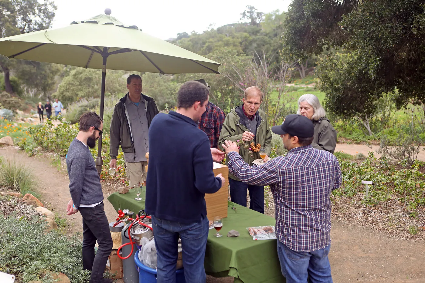 2015 Santa Barbara Beer Garden Event, Telegraph Brewing 