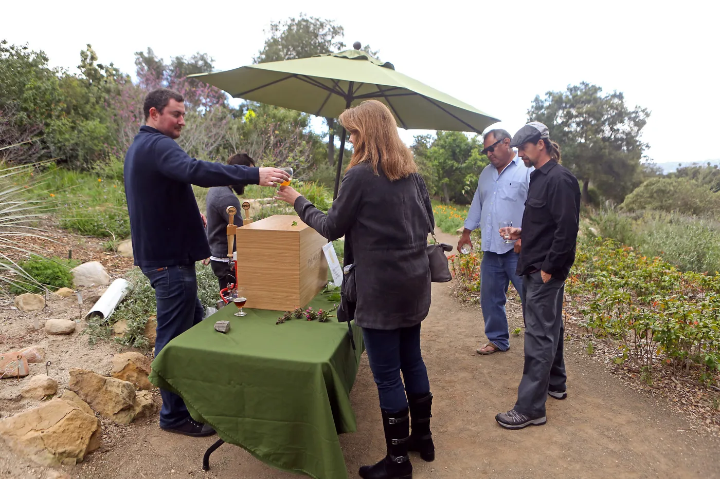 2015 Santa Barbara Beer Garden Event, Telegraph Brewing 