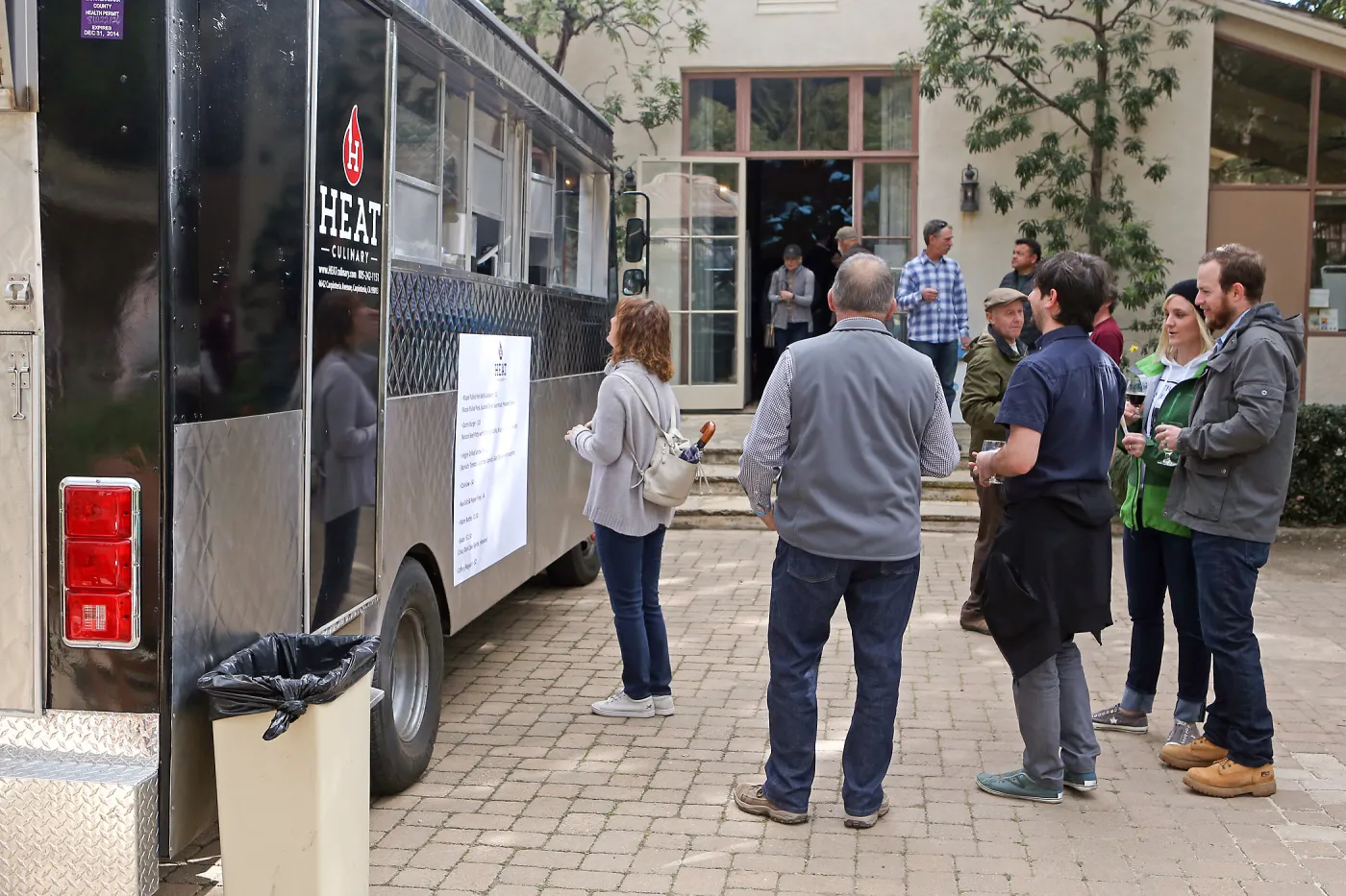 2015 Santa Barbara Beer Garden Event, HEAT Culinary Food Truck