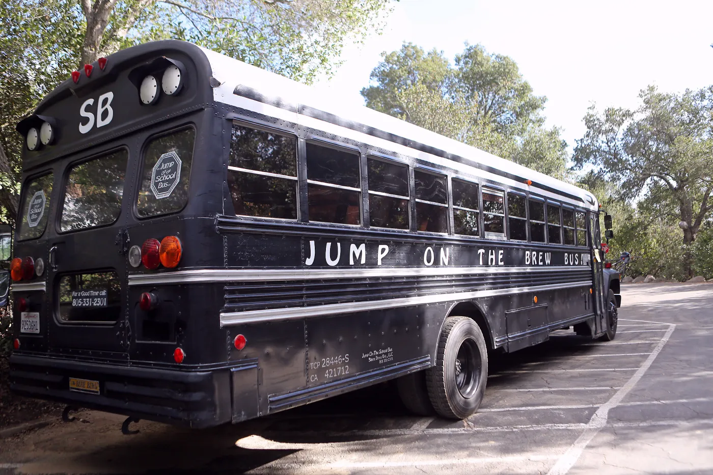 2015 Santa Barbara Beer Garden Event, Brew Bus
