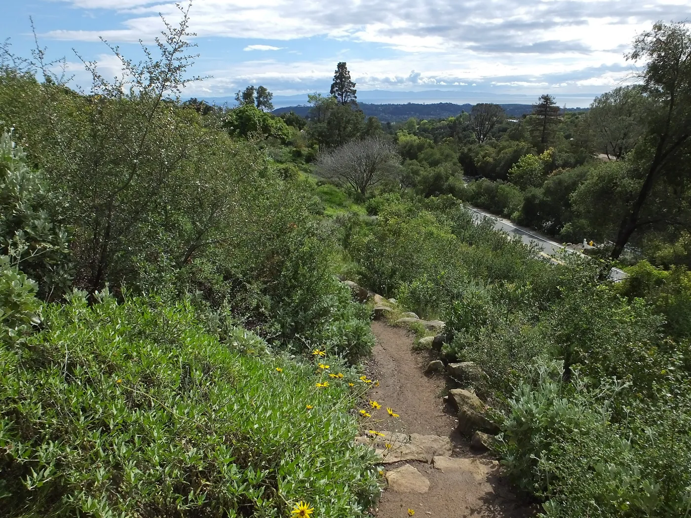 View towards islands from Porter Trail