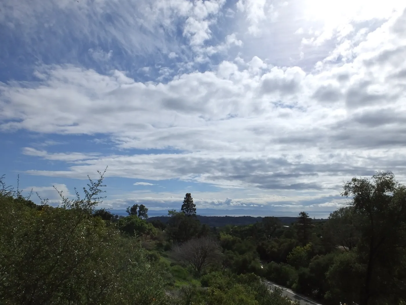 View towards islands from Porter Trail