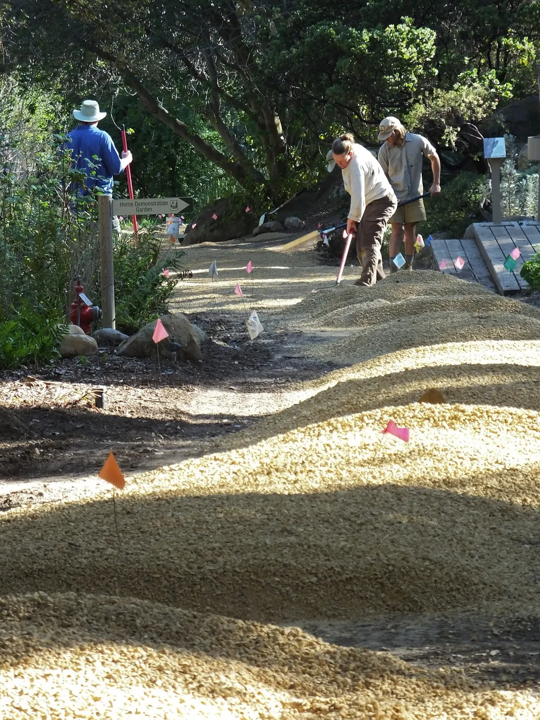 Arroyo Path Resurfacing after sewer installation
