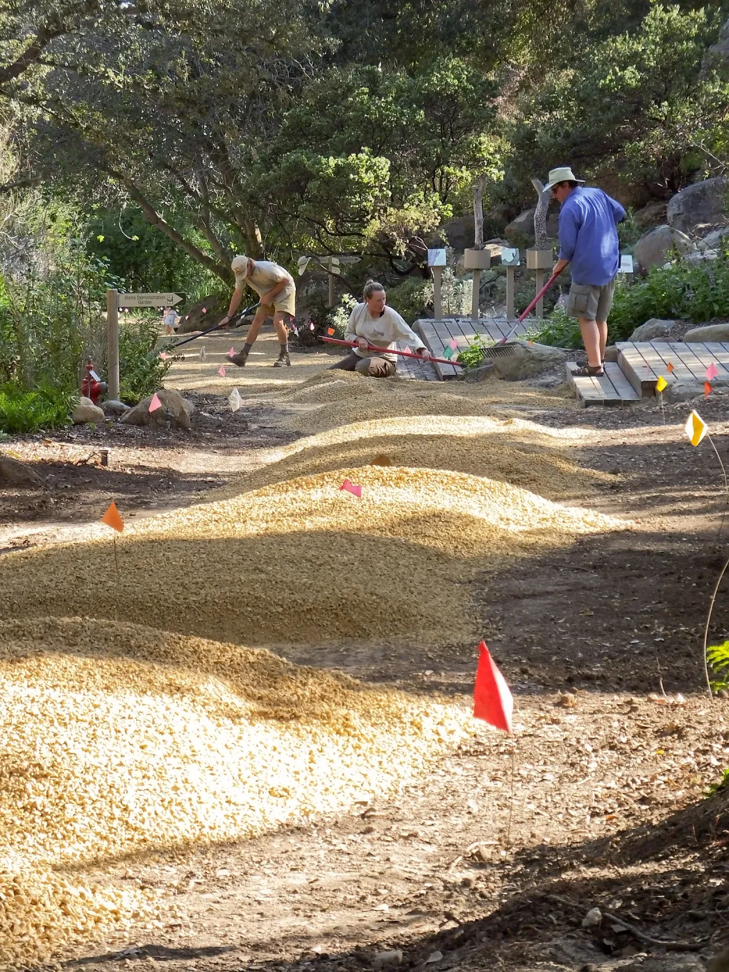 Arroyo Path Resurfacing after sewer installation