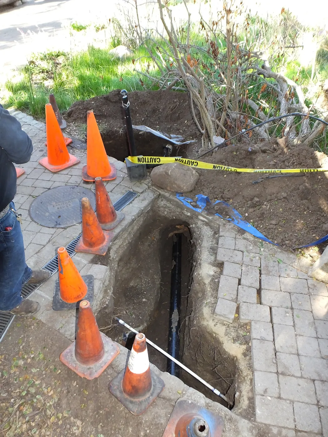 Arroyo Sewer Construction