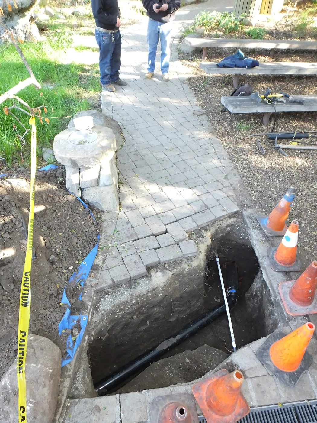 Arroyo Sewer Construction