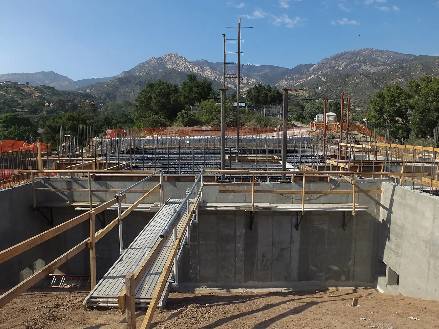 Pritzlaff Conservation Center Construction, south wall