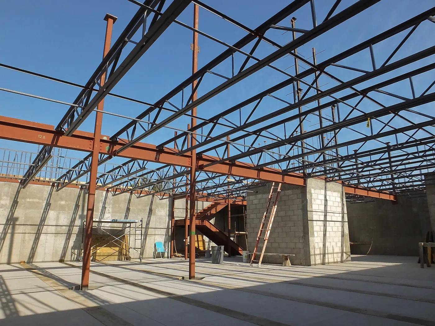 Pritzlaff Conservation Center Construction, looking southeast across Herbarium area