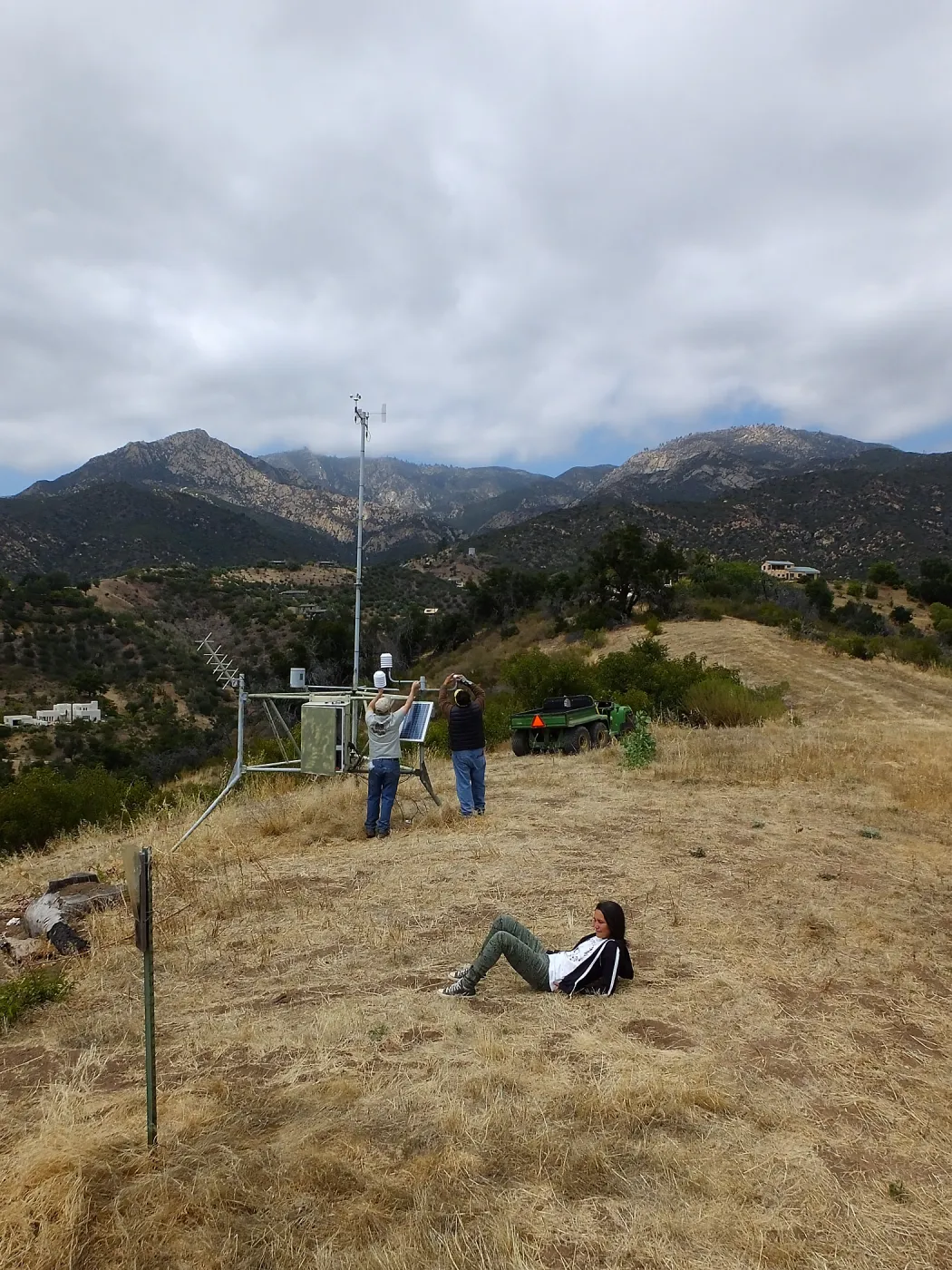 Replacing sensors on the RAWS station