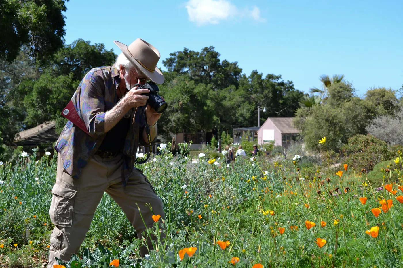 Seniors Free Day visitors at upper Meadow