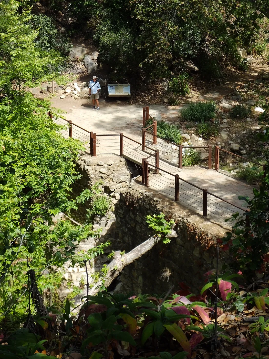 Seniors Free Day visitors at Mission Dam