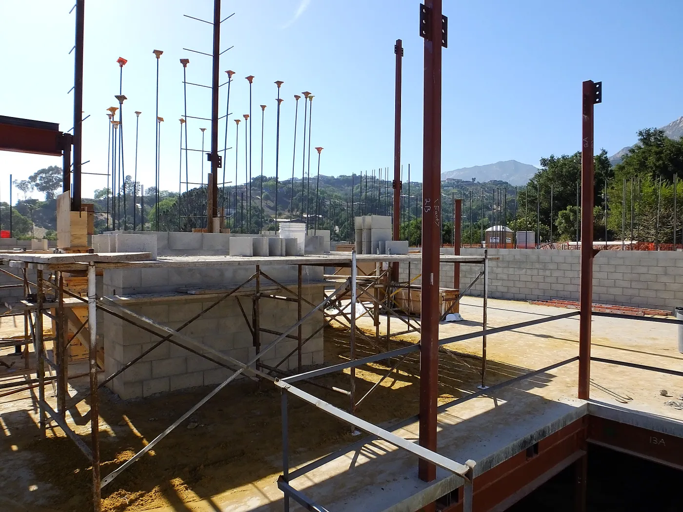 Pritzlaff Conservation Center construction
