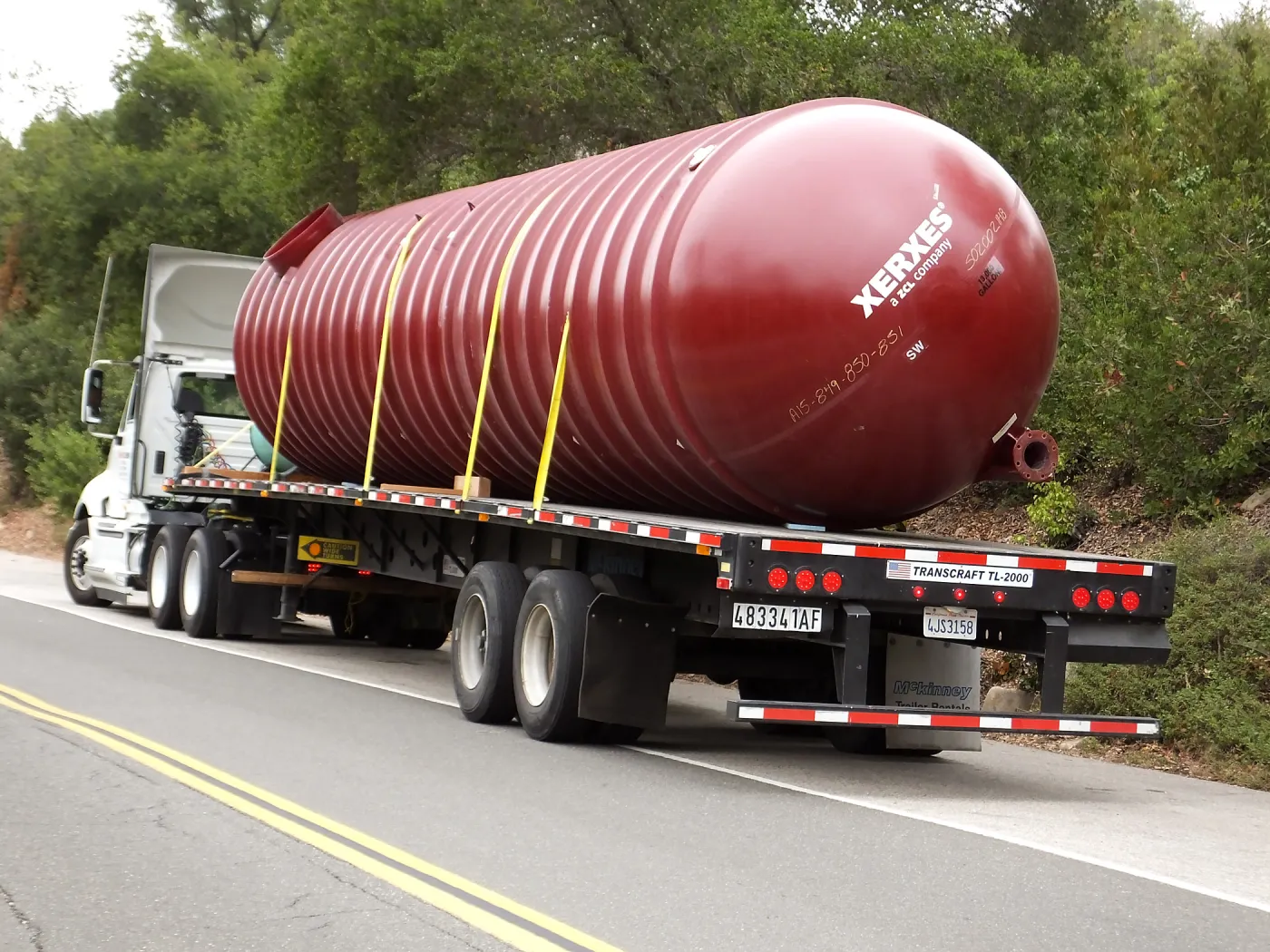 Pritzlaff Conservation Center Construction, Storm Water Detention Tank Installation