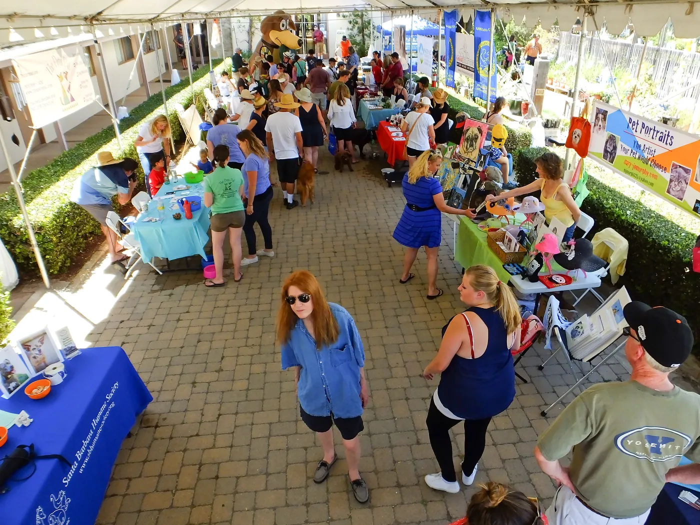 Trails n Tails 2015, vendor tables