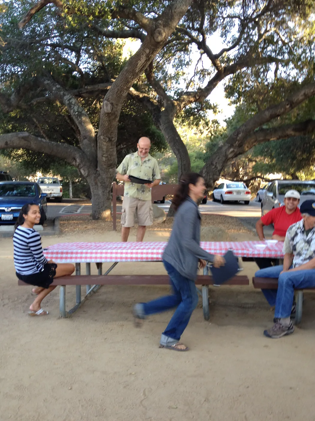 Staff Appreciation Picnic 2015, Betsy Lape 5 years recognition