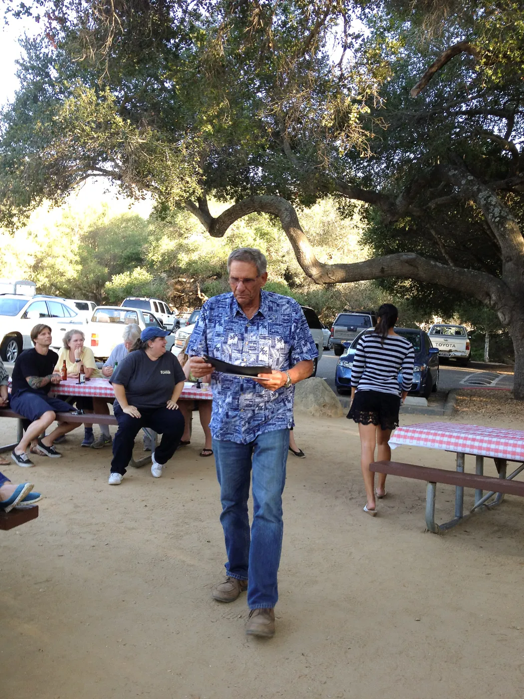 Staff Appreciation Picnic 2015, Ed Marini 5 years recognition