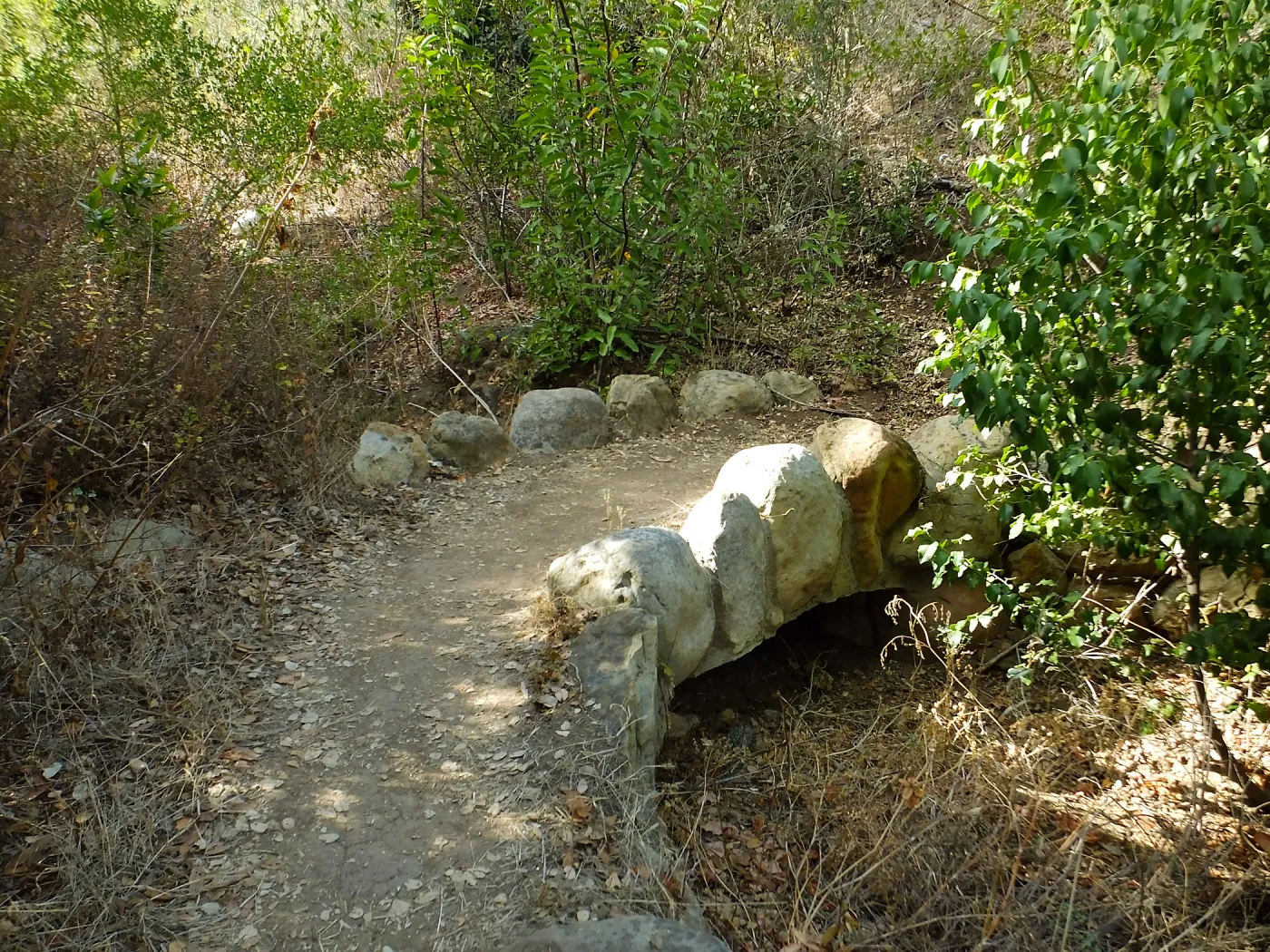 Stone Footbridge on Pritchett Trail