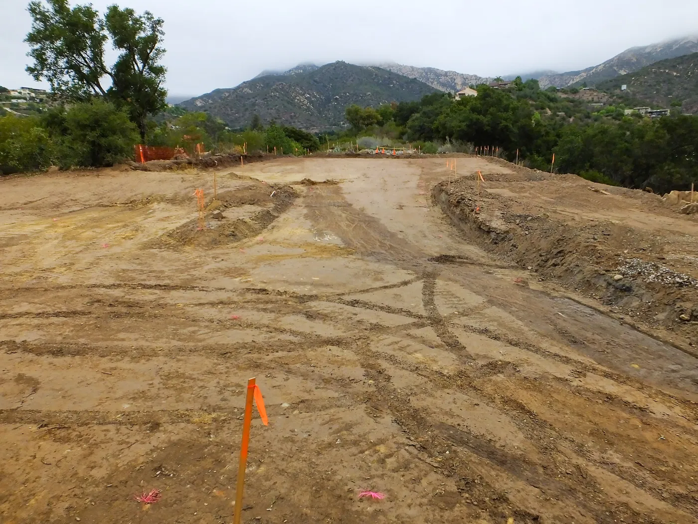 Pritzlaff Conservation Center Construction, upper parking lot