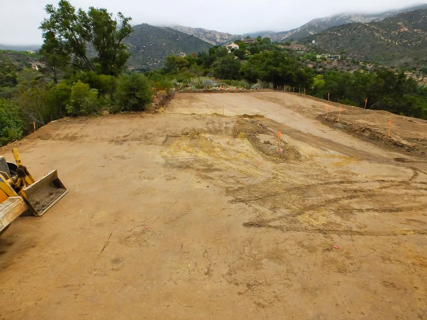 Pritzlaff Conservation Center Construction, upper parking lot