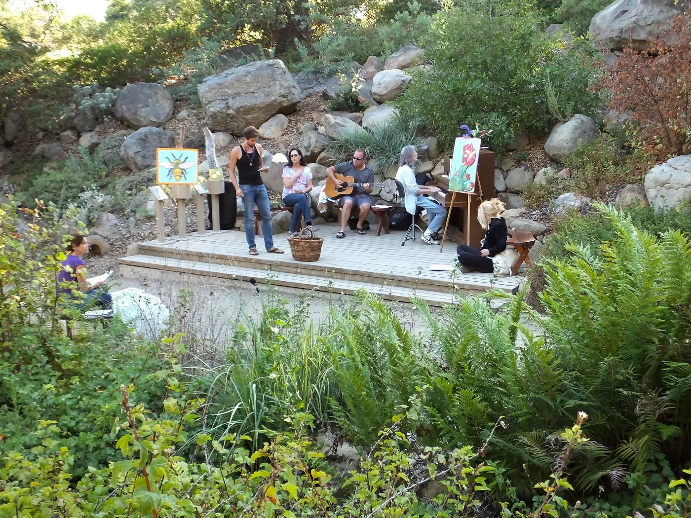 Trails n Tails 2014, Plant Reproduction Play rehearsal