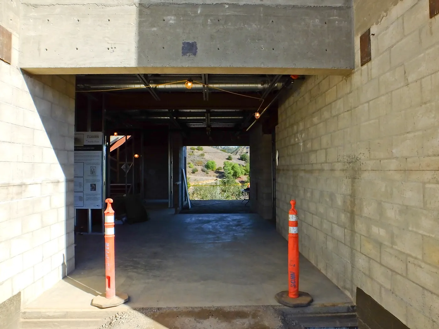 Pritzlaff Conservation Center Construction, main entrance looking east