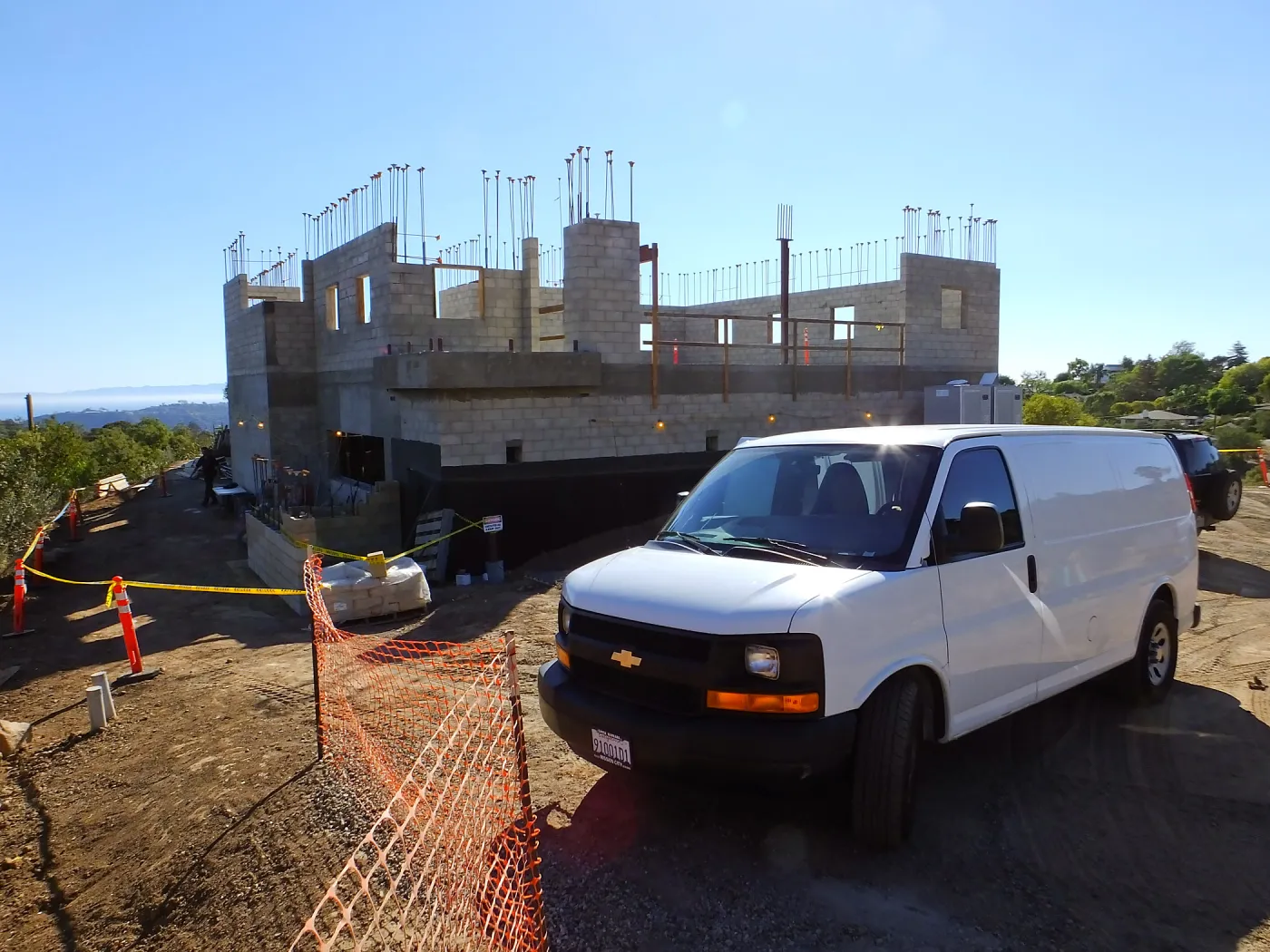 Pritzlaff Conservation Center Construction, exterior looking southwest