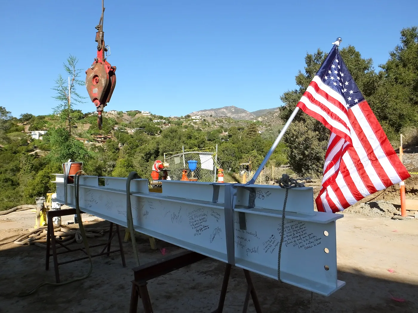 Pritzlaff Conservation Center Construction, Topping Off