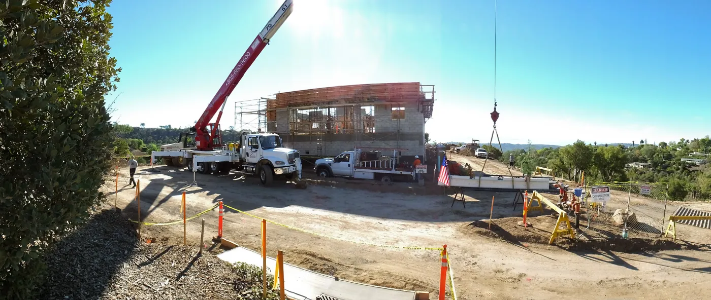 Pritzlaff Conservation Center Construction, Topping Off