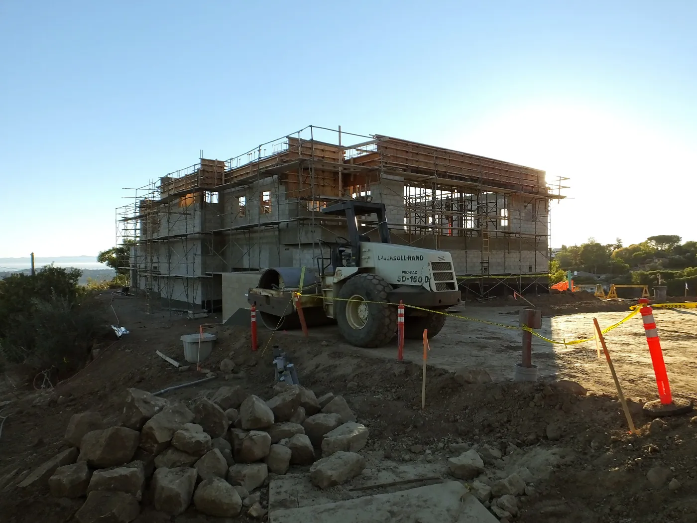 Pritzlaff Conservation Center Construction, exterior looking southwest