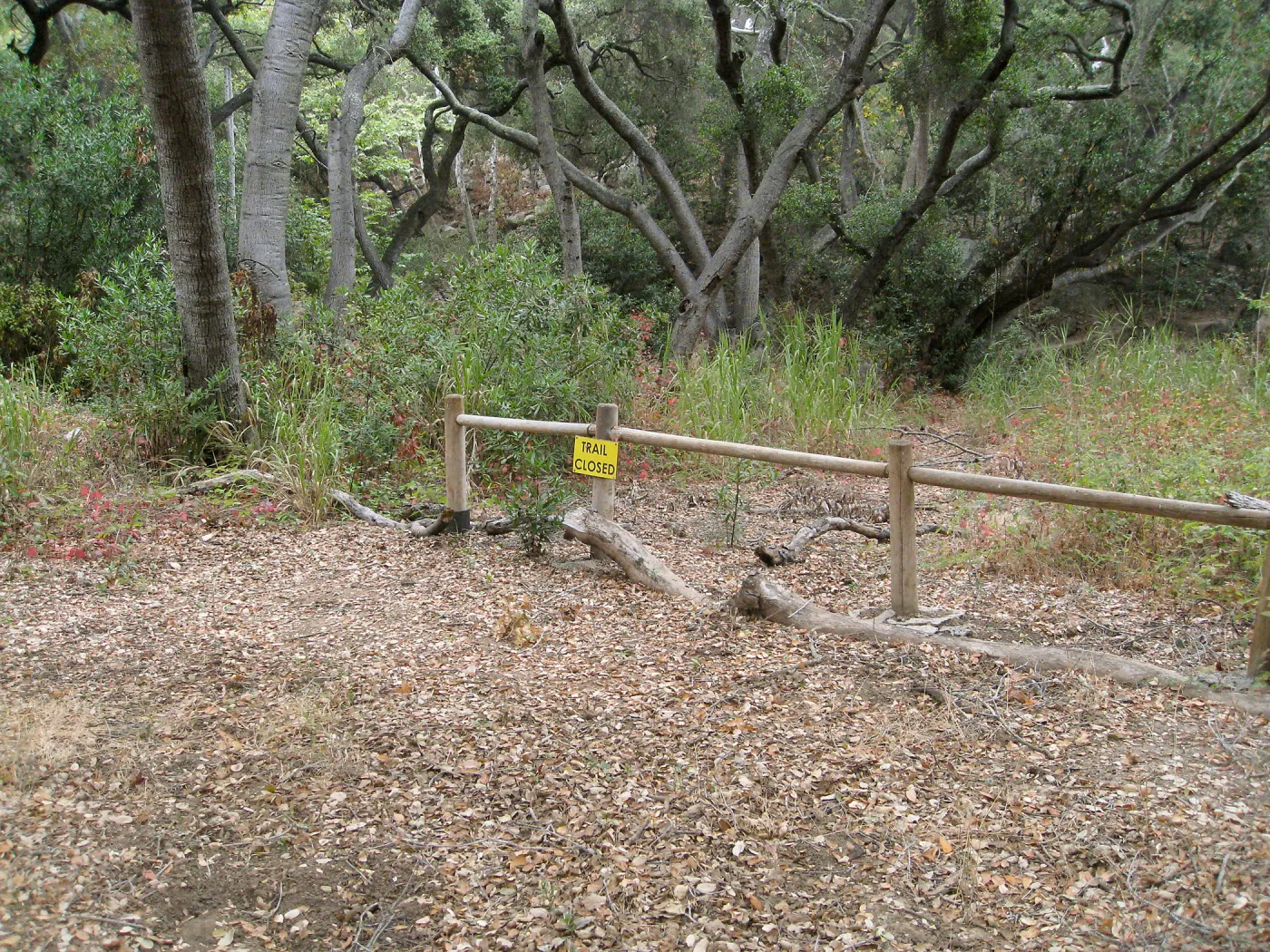 Bottom of Easton Trail